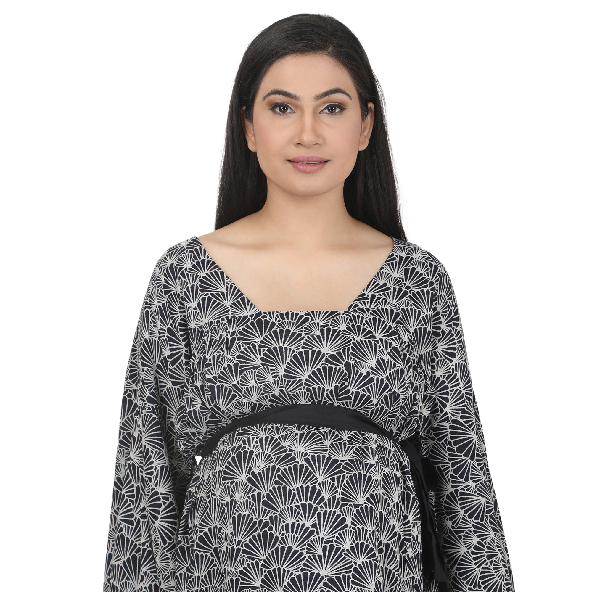 Tunic: Flared Tunic with Yoke Shoulder