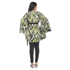 Olive Green & Black Printed Maternity Tunic